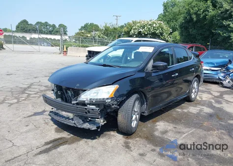 2013 Nissan Sentra Sr z USA, uszkodzony, nr VIN 3N1AB7AP9DL788663